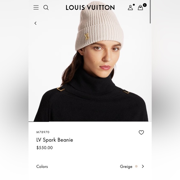 Louis Vuitton Spark Beanie ✨ - Picture 2 of 4
